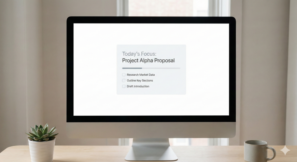 디지털 도구를 잘 쓰는 사람이 일을 더 잘하는 이유 minimal focused workflow