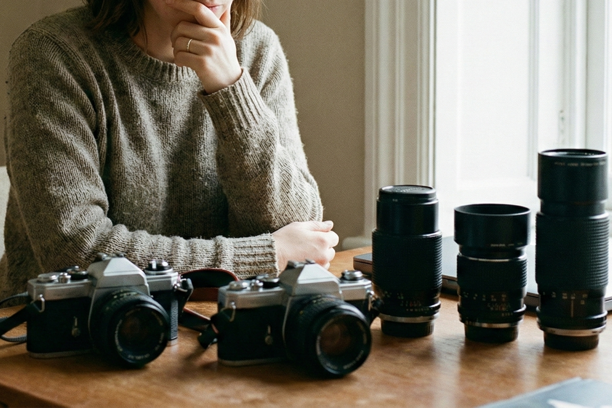 photo gear selection dilemma